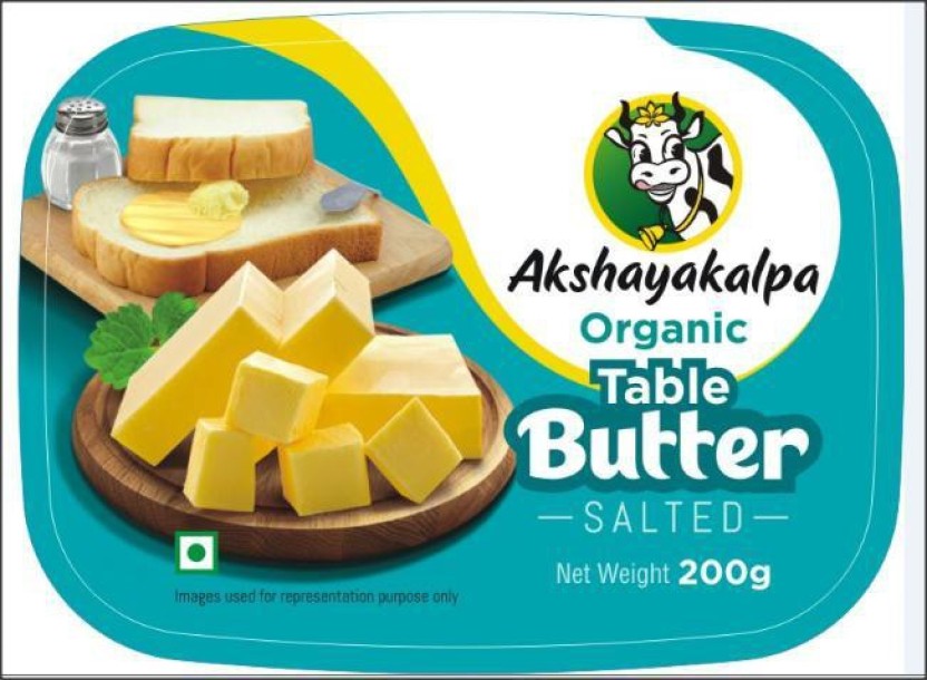 Akshayakalpa Organic Table Salted Butter Price In India - Buy ...