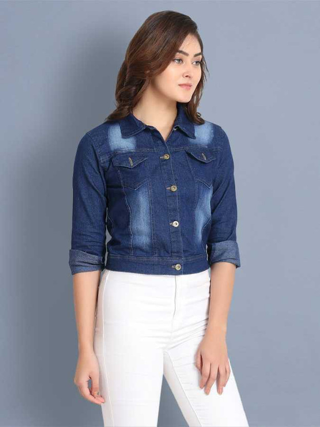 Ombre Women Denim Jacket 