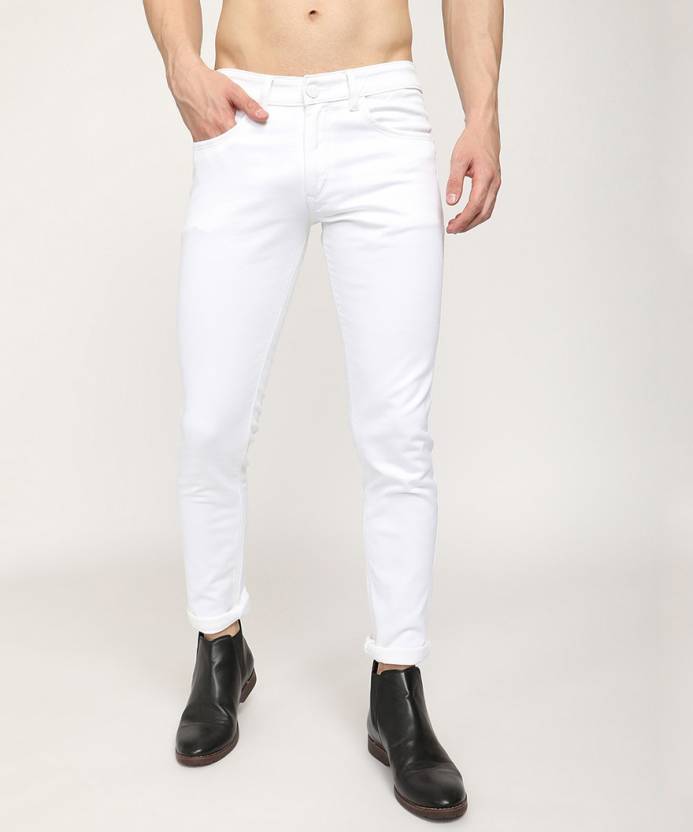 V2 Retail Limited Regular Men White Jeans - Buy V2 Retail Limited ...