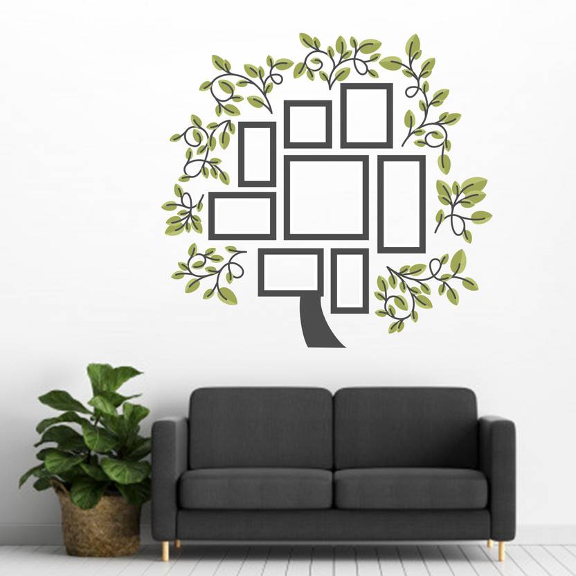 Flipkart SmartBuy 60 cm Photo Frames wallstickers Self Adhesive Sticker Price in India Buy