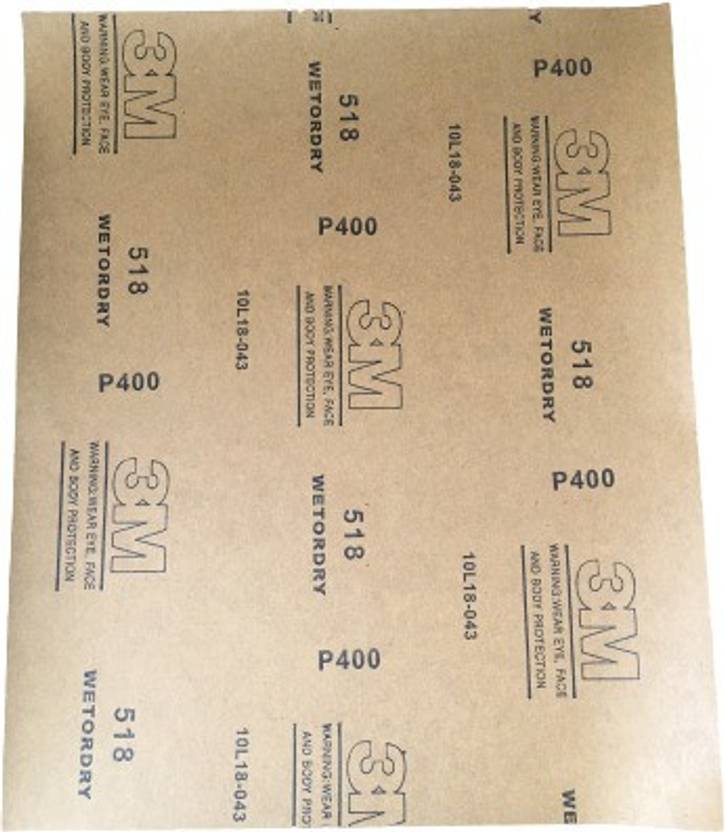 3M P400 Emery Sandpaper Price in India Buy 3M P400 Emery Sandpaper online at