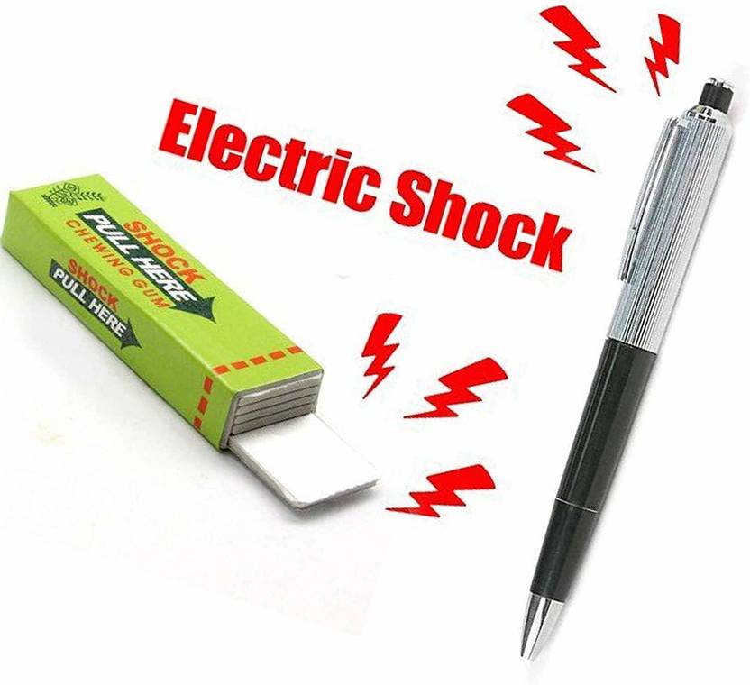 GS Enterprises shocking pen and shocking chewing gum combo Electric