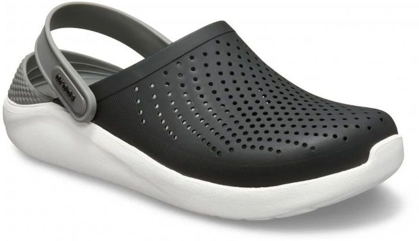 CROCS Men Black, Grey Clogs - Buy CROCS 