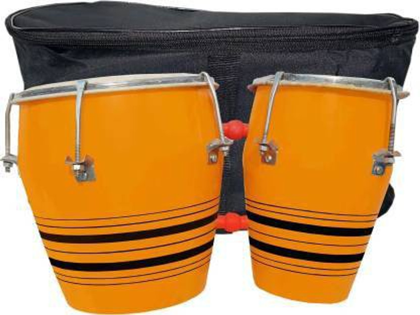 NSR Traders Professional Bongo with Carry Bag 010 Wooden Bongo(17 cm, 10 cm)