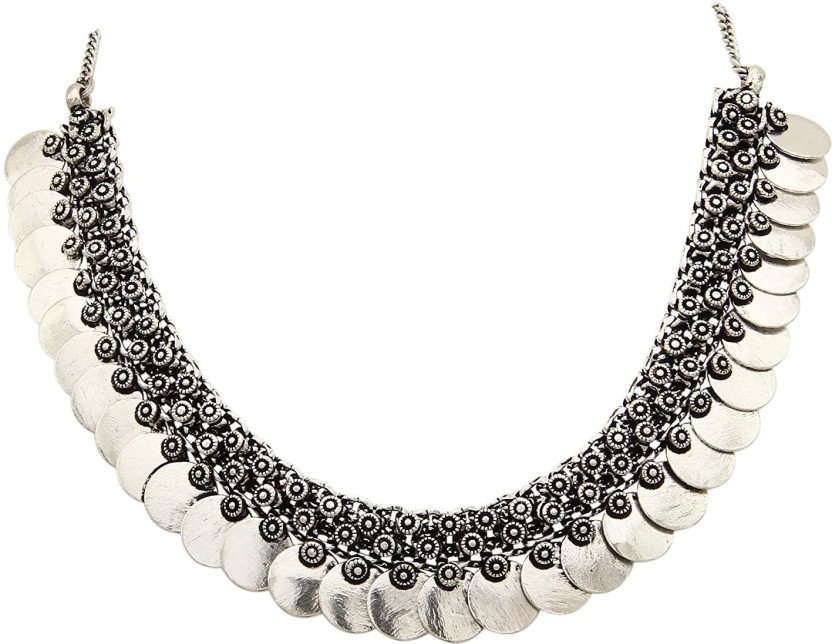 oxidised choker flipkart