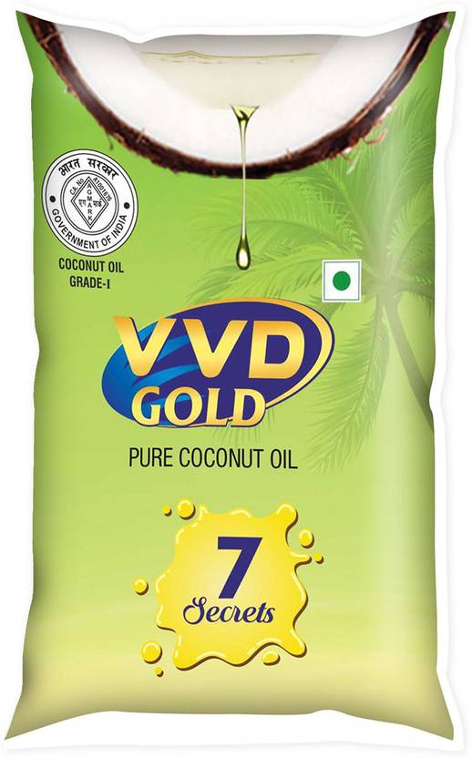 VVD Coconut Oil 1000ml Pouch (Flexi) Coconut Oil Pouch Price in India Buy VVD Coconut Oil