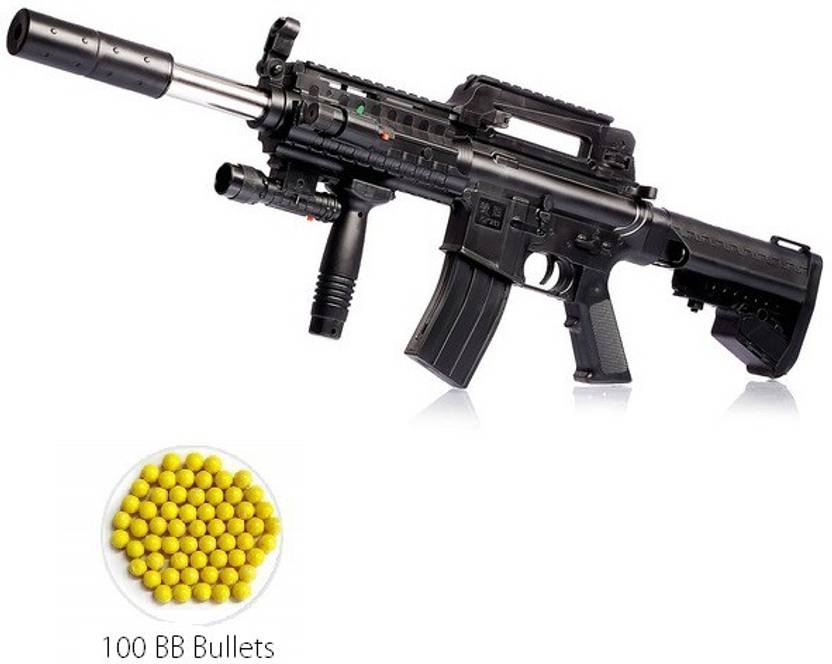 IndusBay 25 Inches Long M4 M41 High Grade Sniper Toy Gun PUBG M16