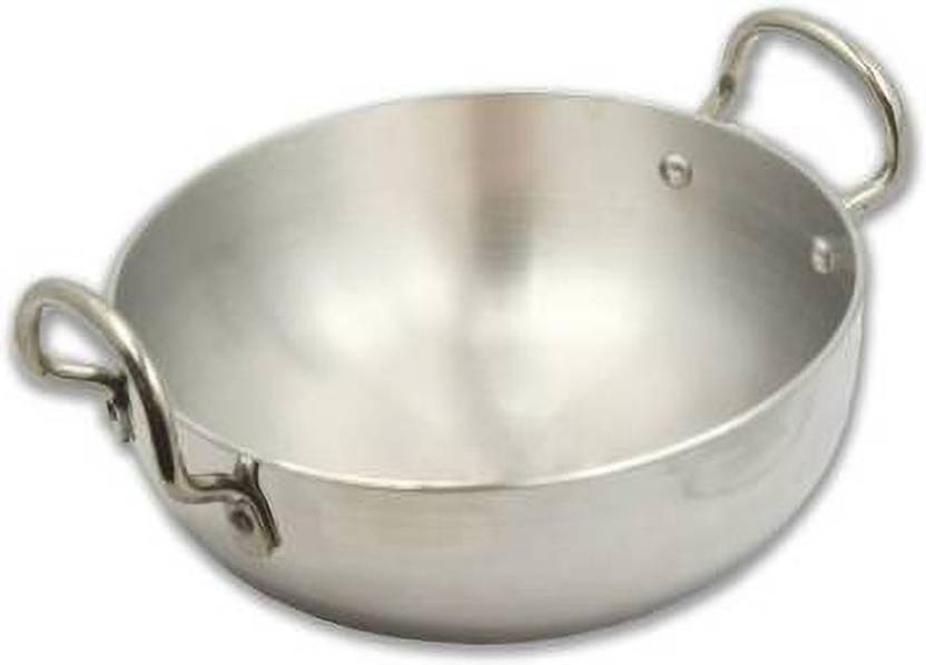 VPSK steel on heavy induction / gas stove stainless steel , aluminium kadhai no 11/ capacity