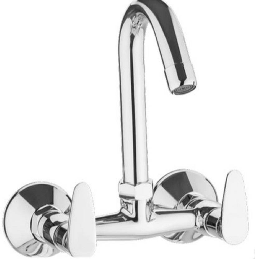 KYOTO Brass Sink Mixture Tap Swinging Spout/Wall Mounted for Kitchen