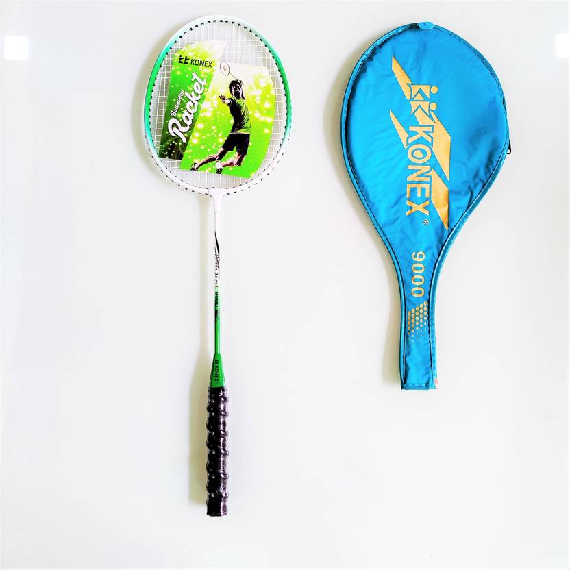 Vsh konex KONEX 9000 GREEN Green Strung Badminton Racquet Buy Vsh