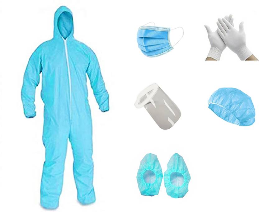 Flipkart SmartBuy Personal Protective Equipment Kit Full Body Cover Safety Jacket Price in India