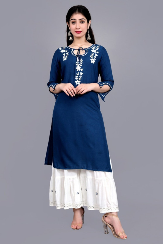 AJAYCREATIONS Women Kurta and Sharara 