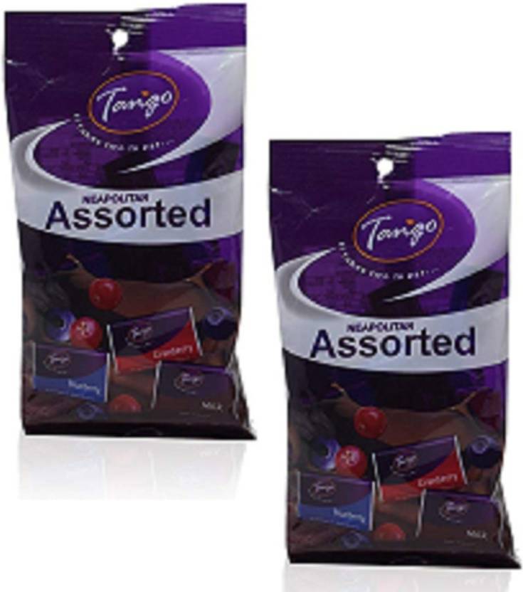 TANGO Delicious Neapolitan Assorted Chocolates 110gm (Imported) (Pack