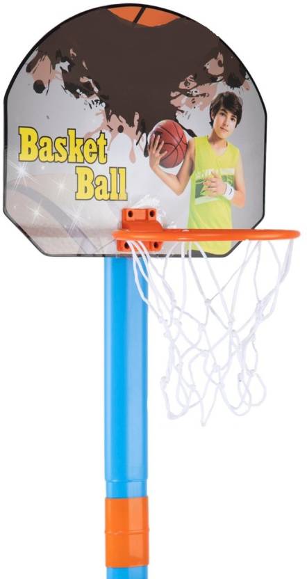 Kirat 2 in1 Basketball Set with Adjustable Stand and Magnetic Dart Game ...