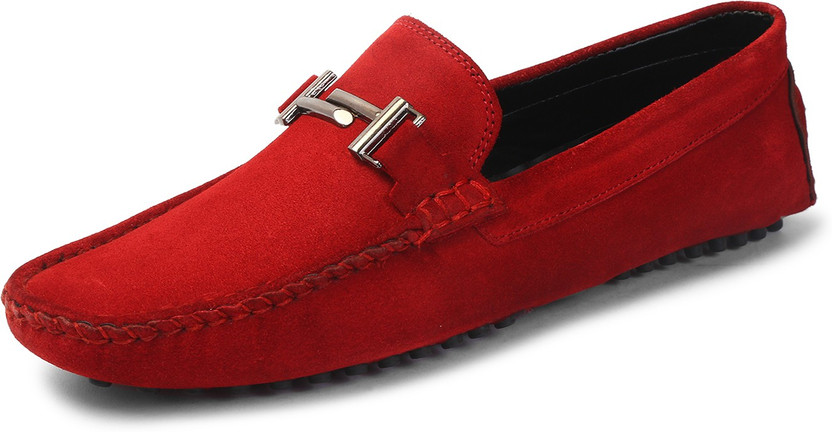 LOUIS STITCH Men's Ferrari Red Italian 