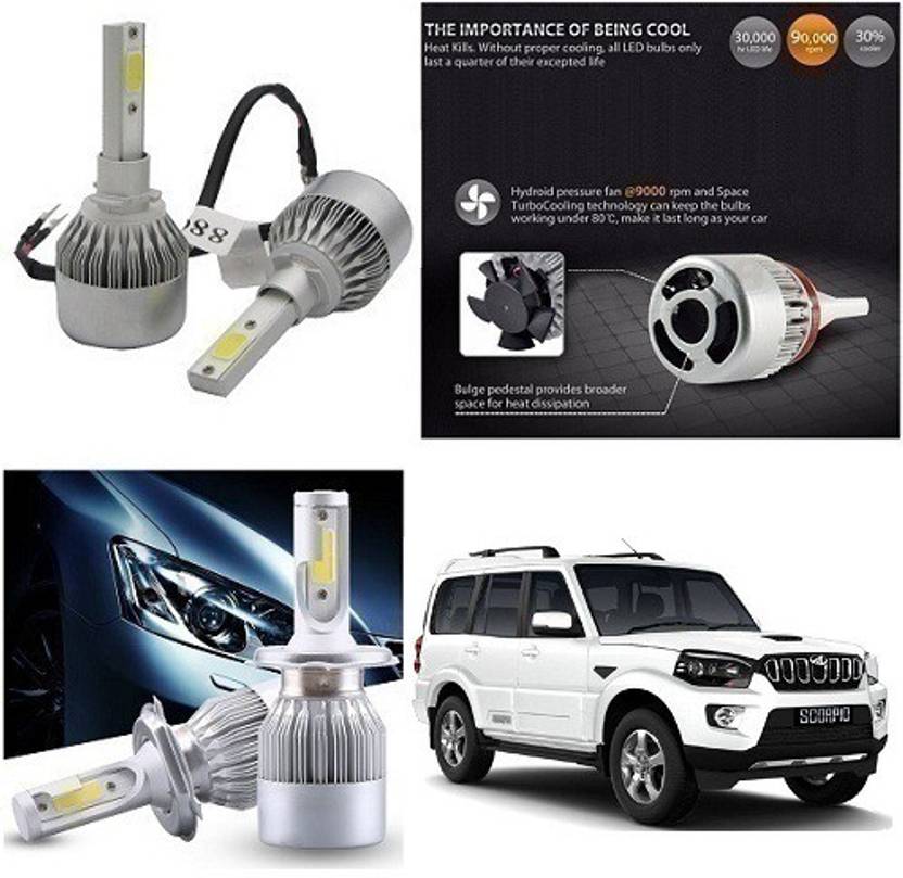 After cars LED Headlight for Mahindra Scorpio Price in India Buy