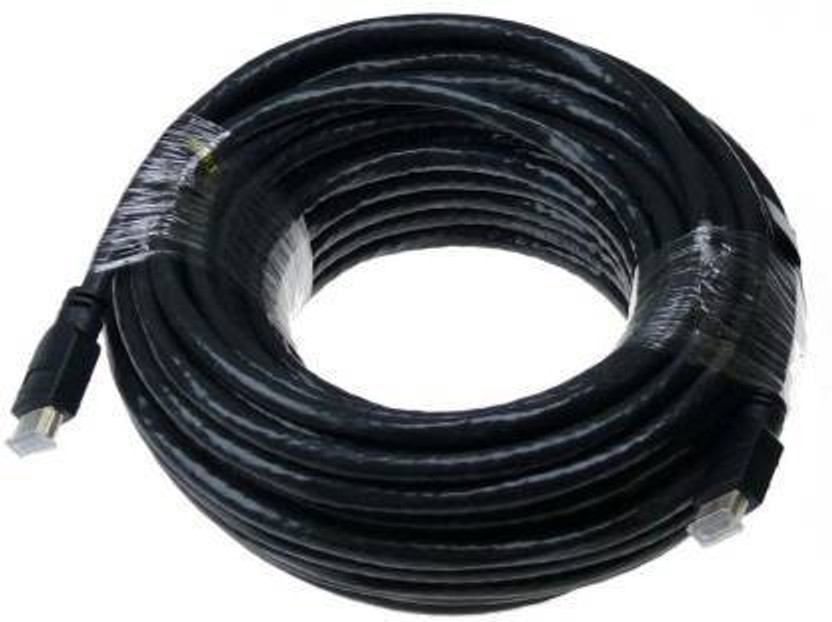 TERABYTE HDMI Cable 10 m High-Speed HDMI Cable Latest Version - 10 Meters ( 30 Feet ) Supports Ethernet, 3D, 4K and Audio Return, With Gold Plated connector, 100% Pure Bare Cooper conductor ensure Highest quality transmission 10 MetresHDMI Cable (Compatible with computers, laptop, dvr, led, lcd, tv,