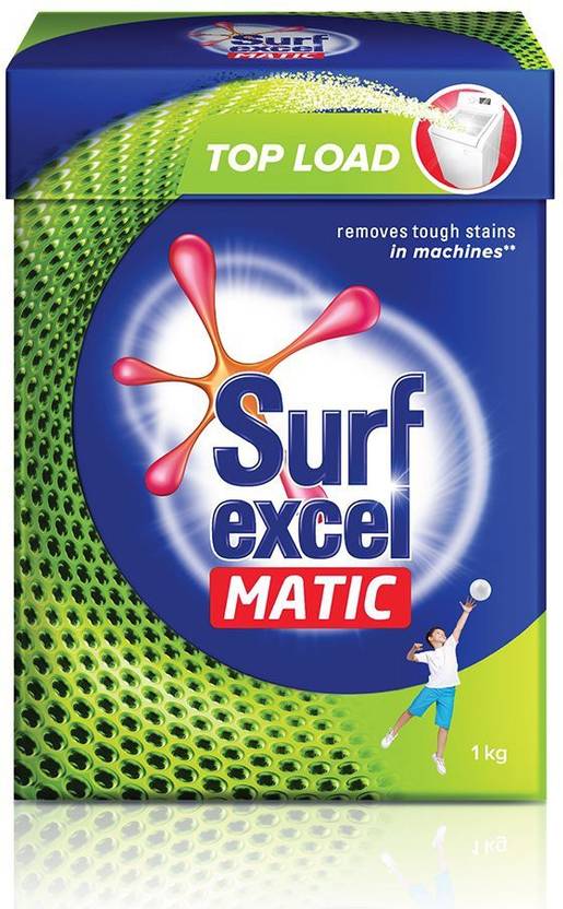 SURF EXCEL MATIC DETERGENT POWDER TOP LOAD 1KG Detergent Powder 1 kg