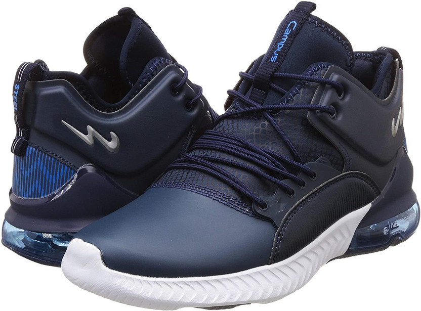 campus steel running shoes