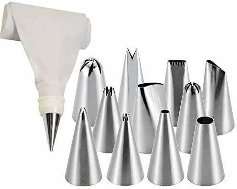 adenterprise Frosting Icing Piping Bag Kitchen Tool Set(Multicolor, Baking Tools)