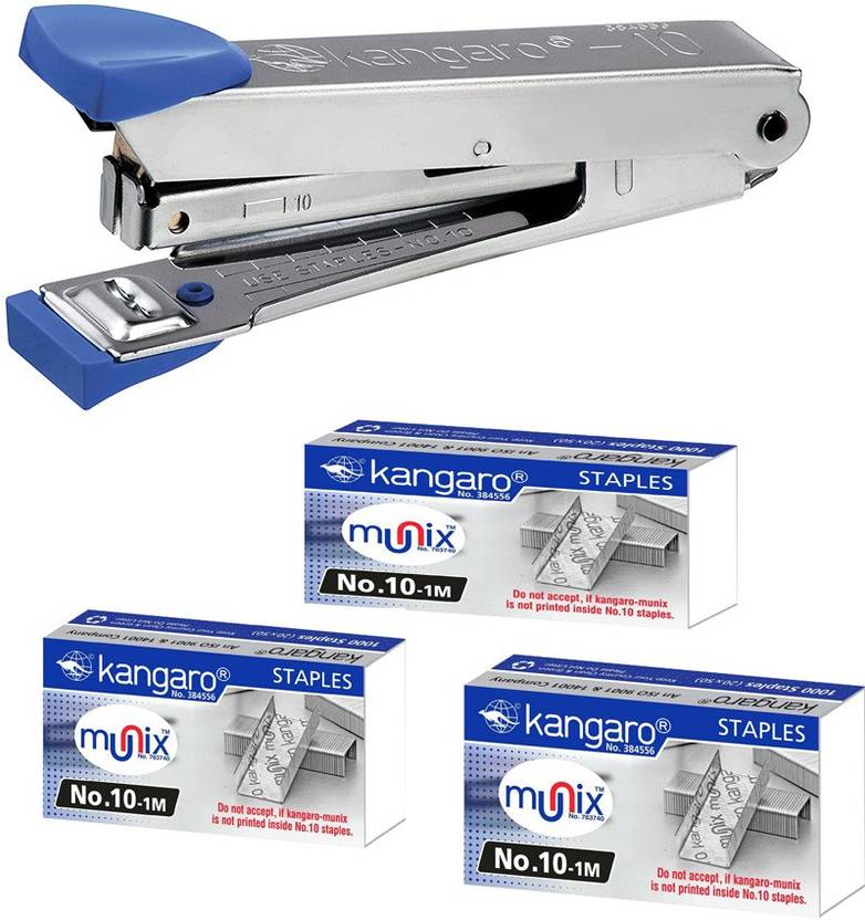 Kangaro No10 with Three box No staplor pin Cordless Stapler Price in