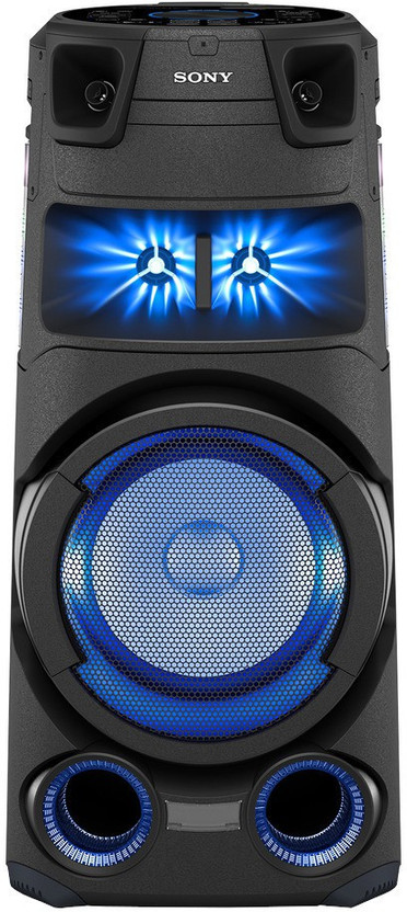 SONY MHC-V73D Party Speaker with Bluetooth Connectivity, Karaoke, Gesture Control Bluetooth Tower Speaker(Black, Stereo Channel)