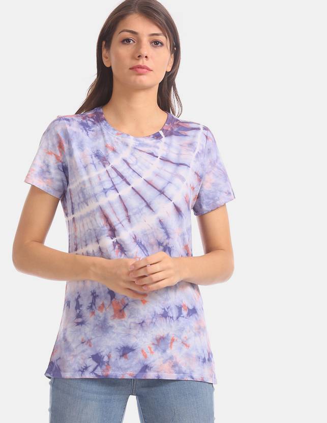 tie dye purple t shirt