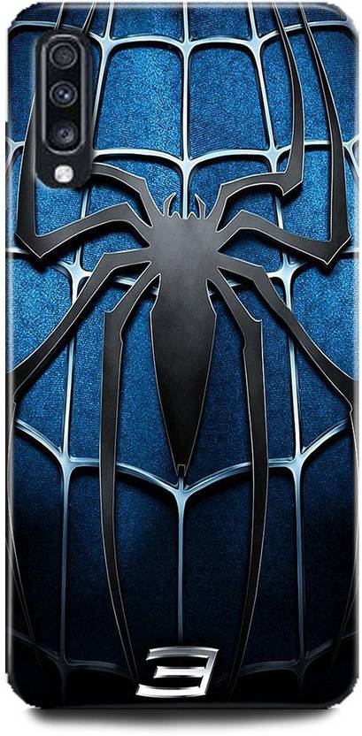 WallCraft Back Cover for Samsung Galaxy A70 SPIDERMAN, LOGO, SPIDERMAN MASK, SING, AVENGER