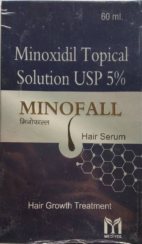 MINOFALL | Hair Serum (Minoxidil 5% Topical Solution) Pack ...