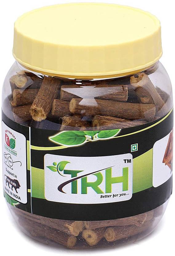 TRH 100 Natural Mulethi Liquorice Root Sticks for Face Pack And Hair Pack Price in India
