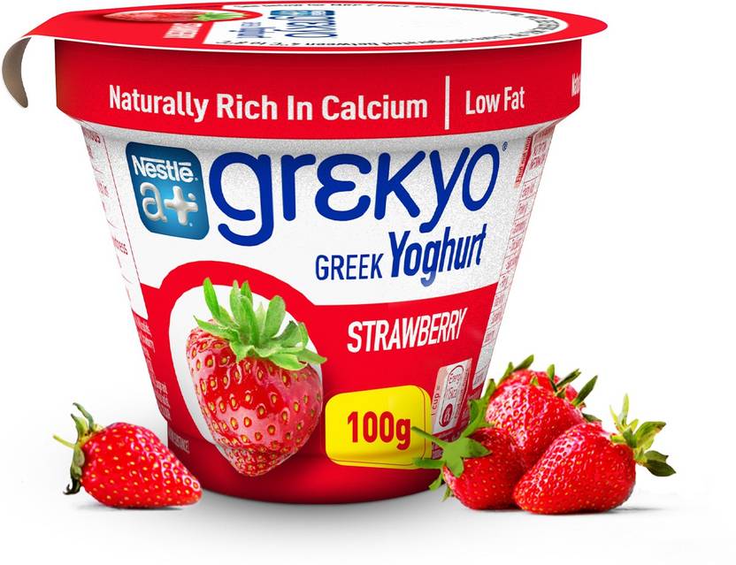 Nestle a+ Grekyo Greek Flavored Yogurt Strawberry Price in India Buy
