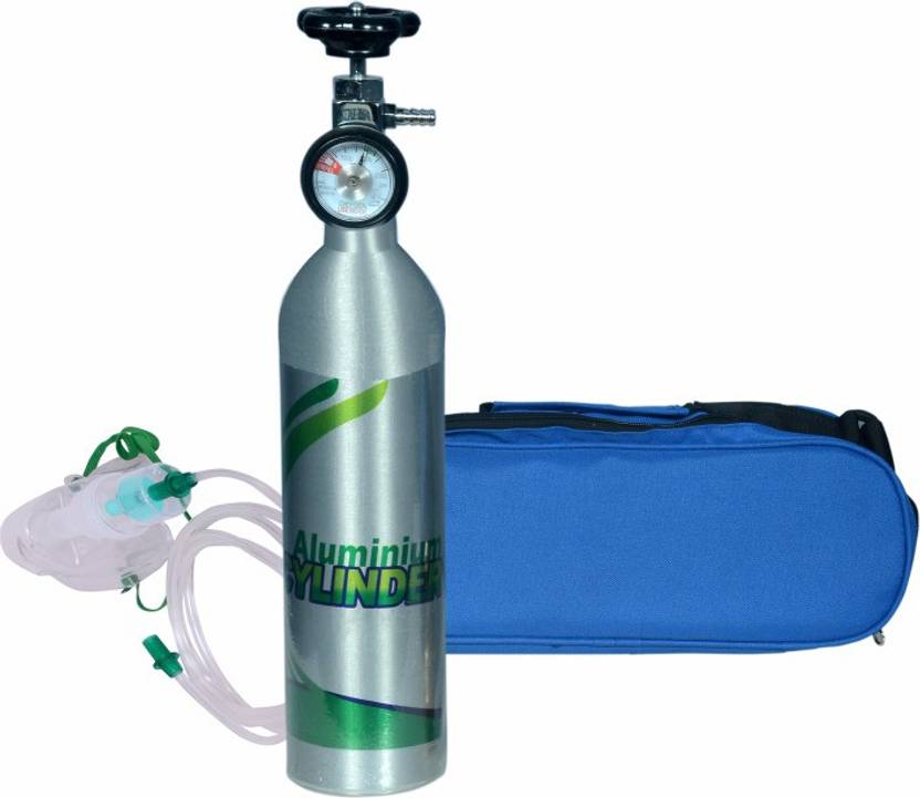 OxyKit AI005B Portable Oxygen Cylinder Kit (75 LITERS) Respiratory