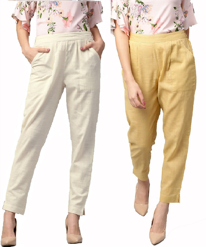 IRK IRK Fashion Slim Fit Women Multicolor Trousers - Flipkart Deal