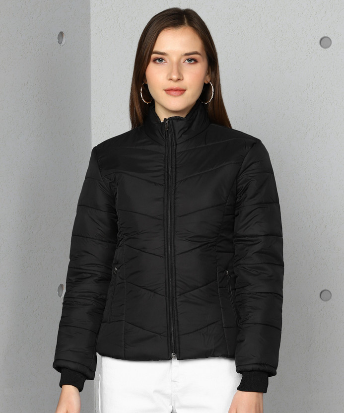 Sleeve Solid Women Jacket 