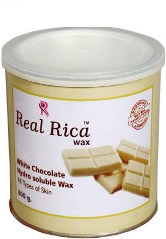 Real Rica White Chocolate Hydro Soluble Wax 800g Wax Price in India