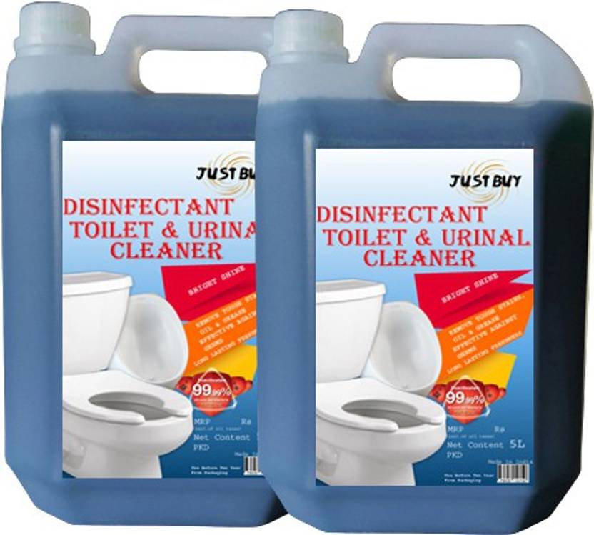 JUST BUY Disinfectant Toilet & Urinal Cleaner 5Ltr (pack of 2) Regular