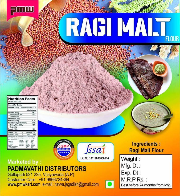 PMW Grade A Quality Ragi Raagi Flour Nachani Finger Millet