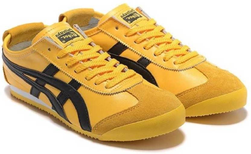 Asics Tiger Mexico 66 Kill Bill Yellow Running Shoes For Men - Buy Asics  Tiger Mexico 66 Kill Bill Yellow Running Shoes For Men Online at Best Price  - Shop Online for