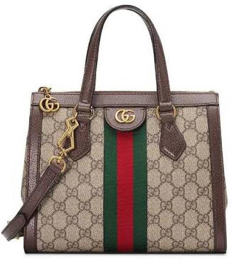 Buy GUCCI Women Multicolor Handbag Brown Best Price in India | Flipkart.com