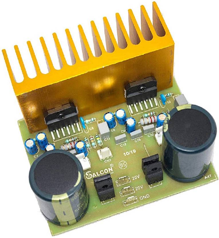 Salcon Electronics LM3886 Dual IC 68+68 Watts RMS HiFi Stereo