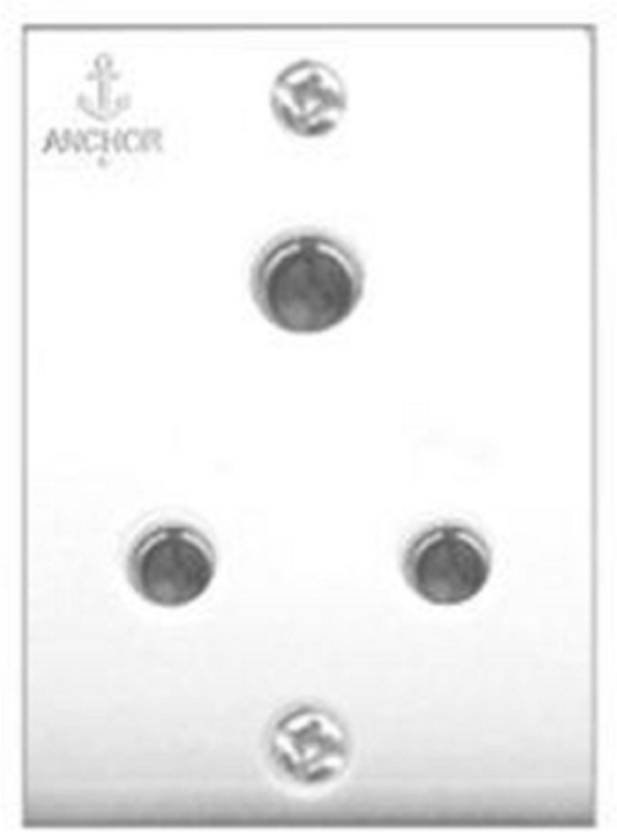 ANCHOR PENTA 38342 6 A Three Pin Socket Price in India Buy ANCHOR