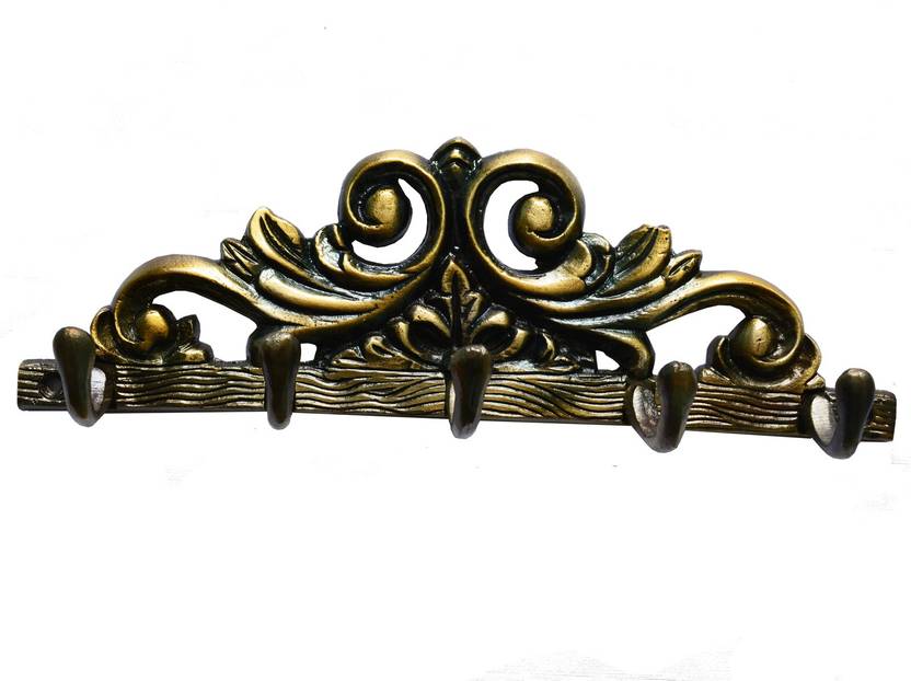 Aakrati Floral Design Hook And Hanger Aluminium Key Holder Price