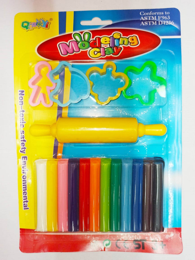 NIA Play And Learn Clay For Kids ( MULTICOLOR)( Set Of 1 )