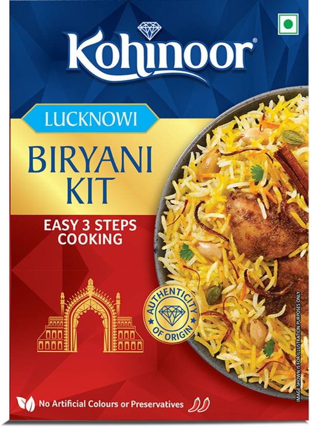 KOHINOOR Lucknowi Biryani Kit 327 g Price in India Buy KOHINOOR