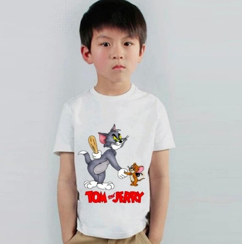 Boys \u0026 Girls Printed Polyester T Shirt 