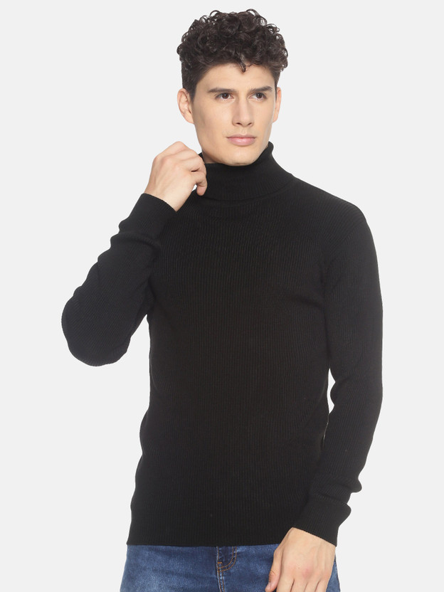 high neck sweater mens flipkart