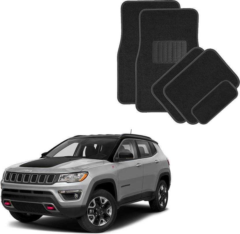 AdroitZ Fabric Standard Mat For Jeep Compass Trailhawk Price in India