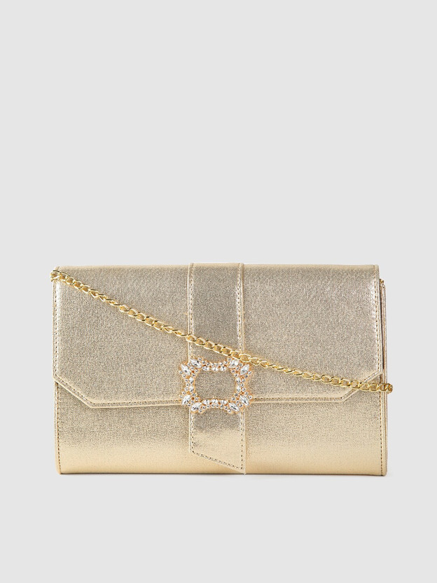 Dorothy perkins gold bag Clearance