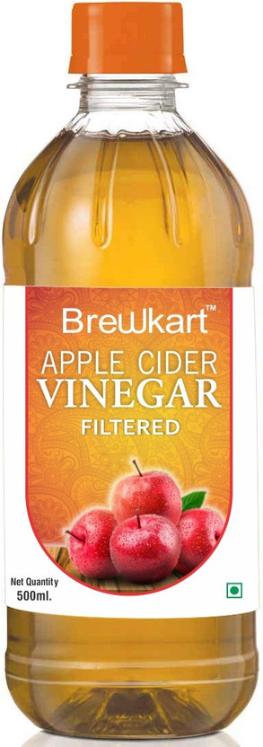 Brewkart Apple Cider Vinegar -Unflavored & Filtered Vinegar(500 ml)