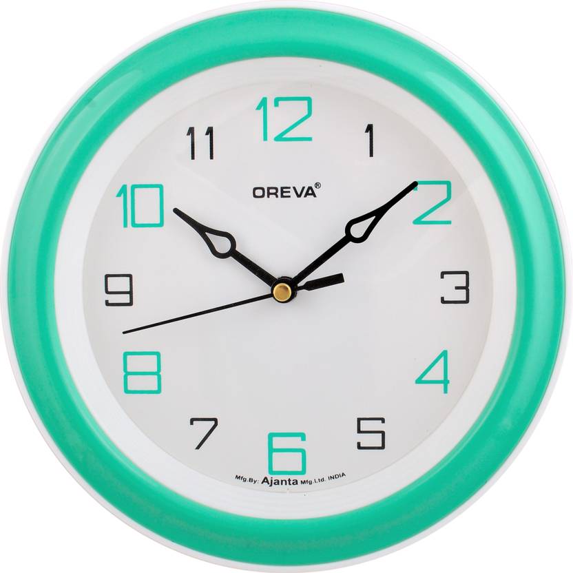 OREVA Analog 20 cm X 20 cm Wall Clock Price in India Buy OREVA Analog 20 cm X 20 cm Wall Clock